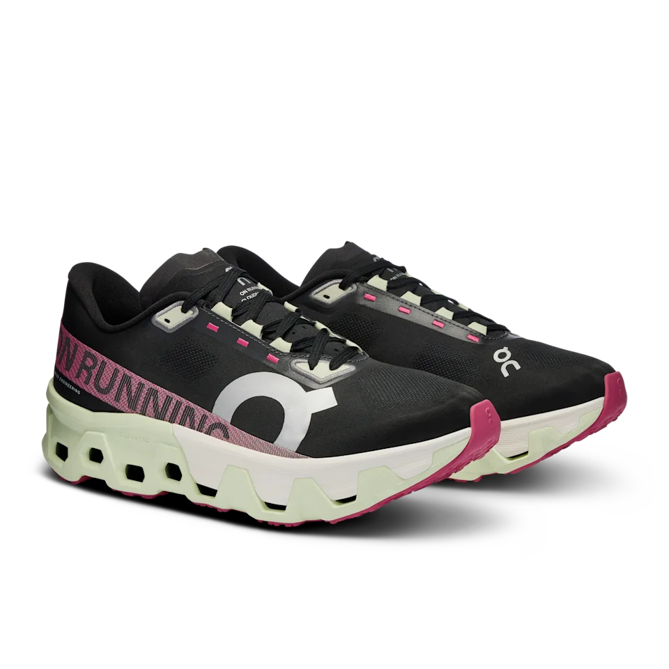 On Cloudmonster Hyper Black & Lima Masculino