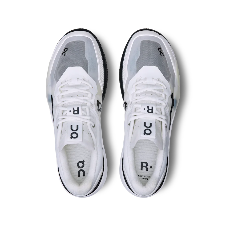 On THE ROGER Pro 2 Clay White & Black Masculino