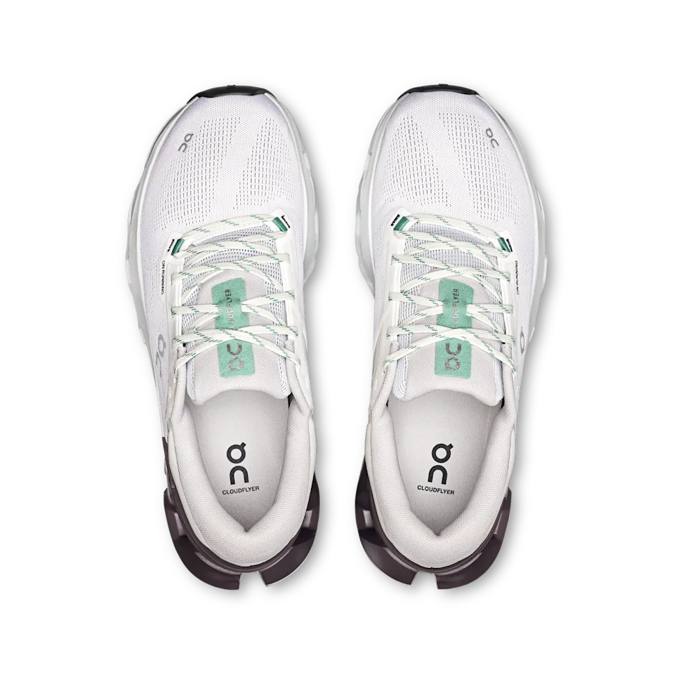 On Cloudflyer 5 White & Pebble Masculino