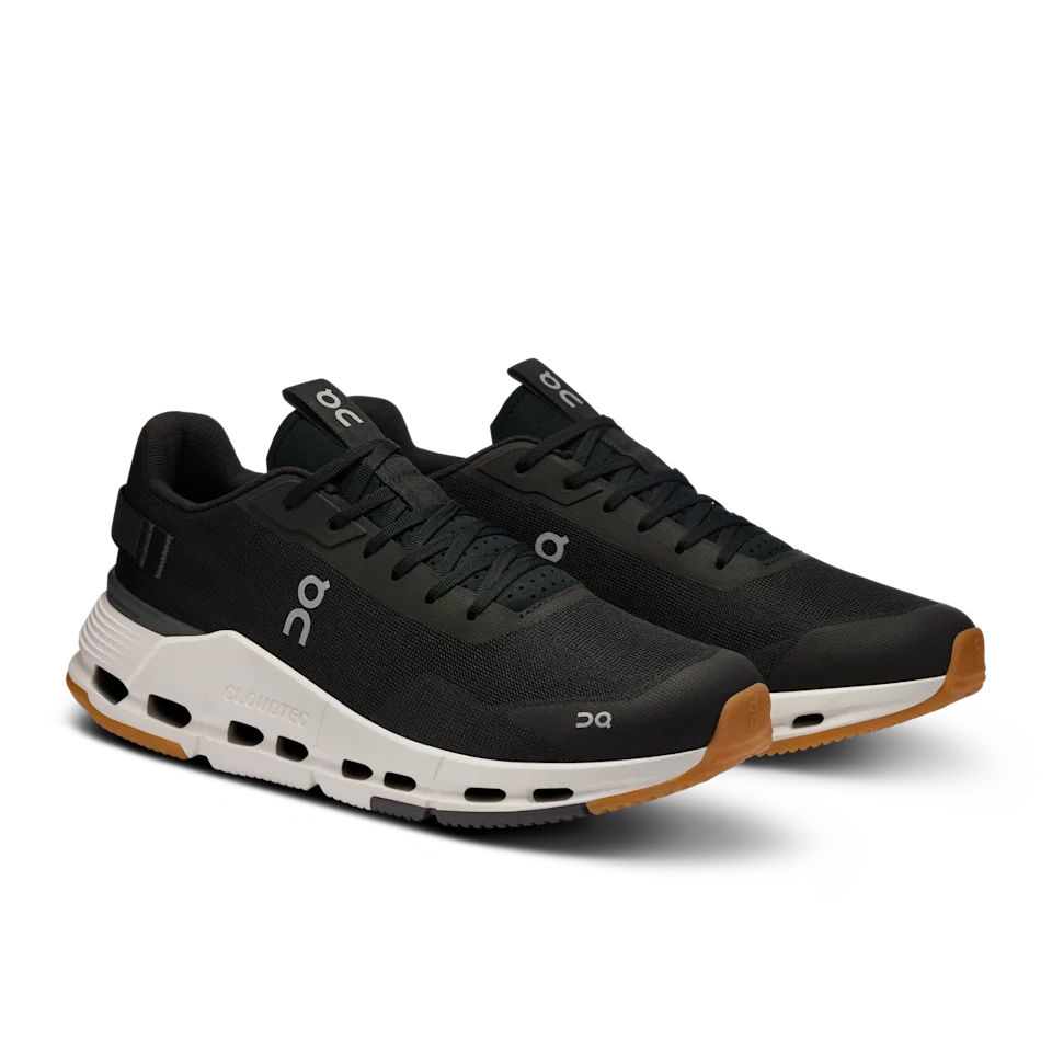 On Cloudnova Form 2 Black & Ivory Masculino