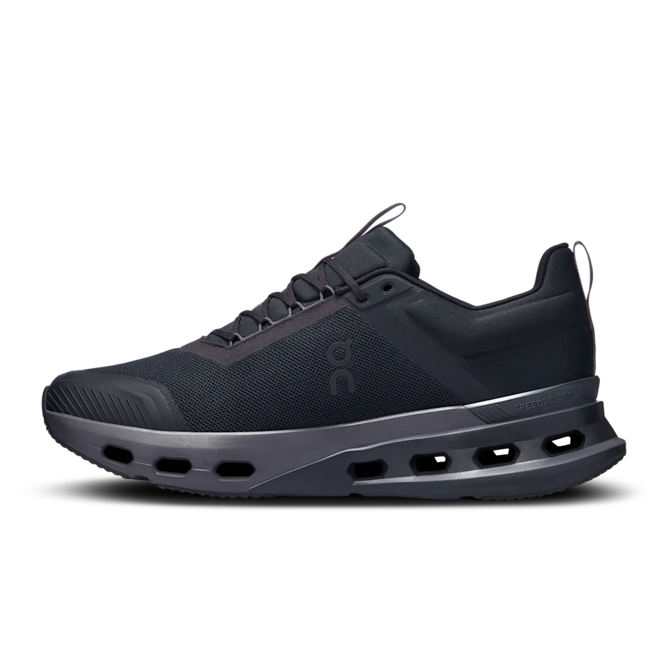 On Cloudnova X Black & Eclipse Masculino