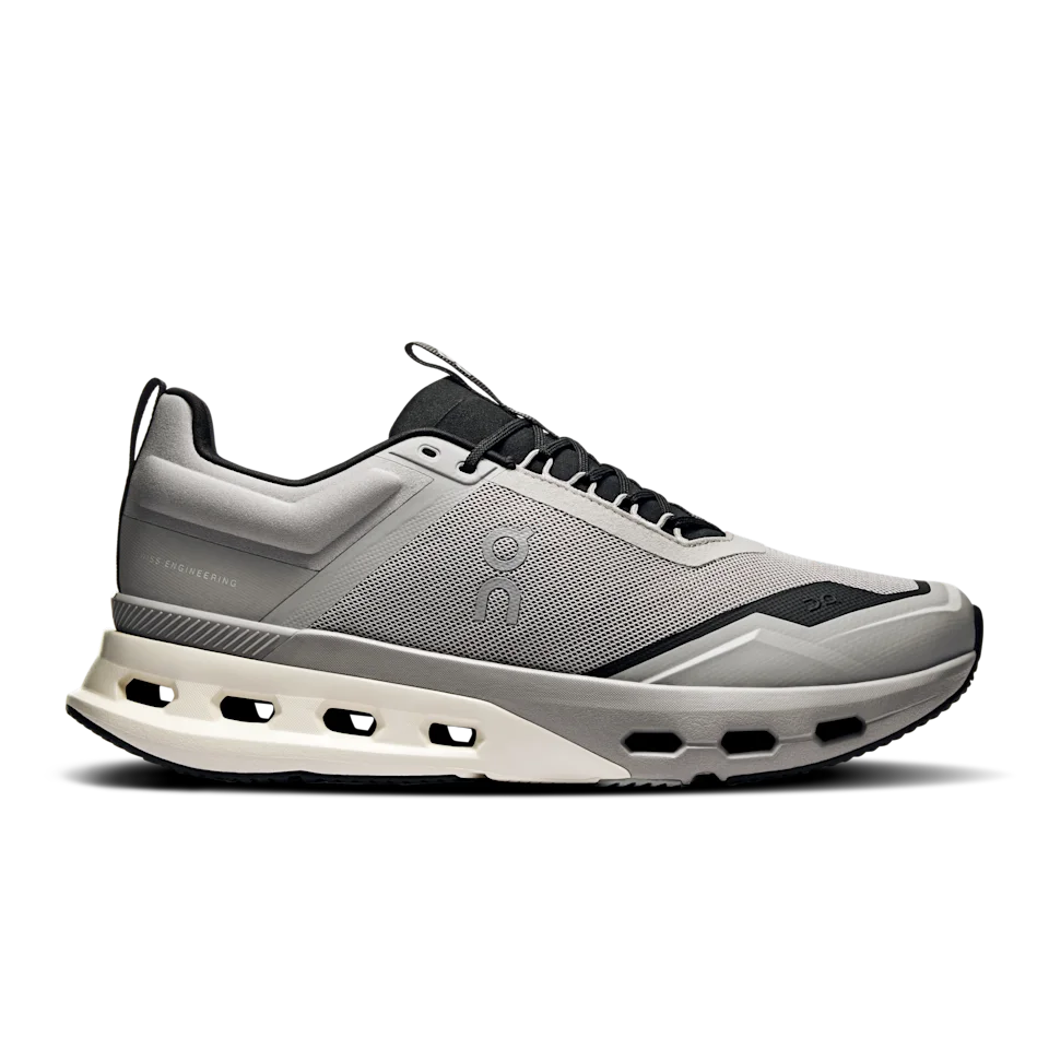 On Cloudnova X Alloy & Black Masculino