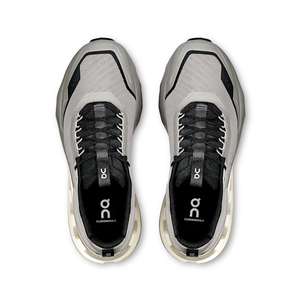 On Cloudnova X Alloy & Black Masculino