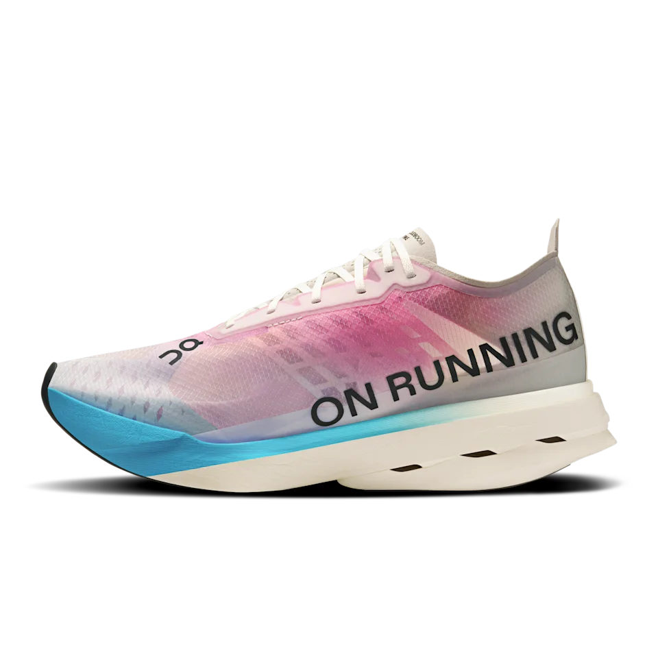 On Cloudboom Strike White & Horizon Masculino