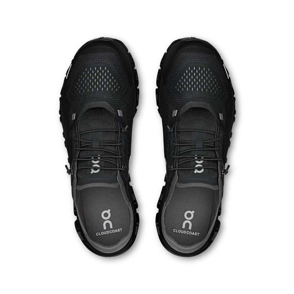 On Cloud 6 Coast Black & Rock Masculino