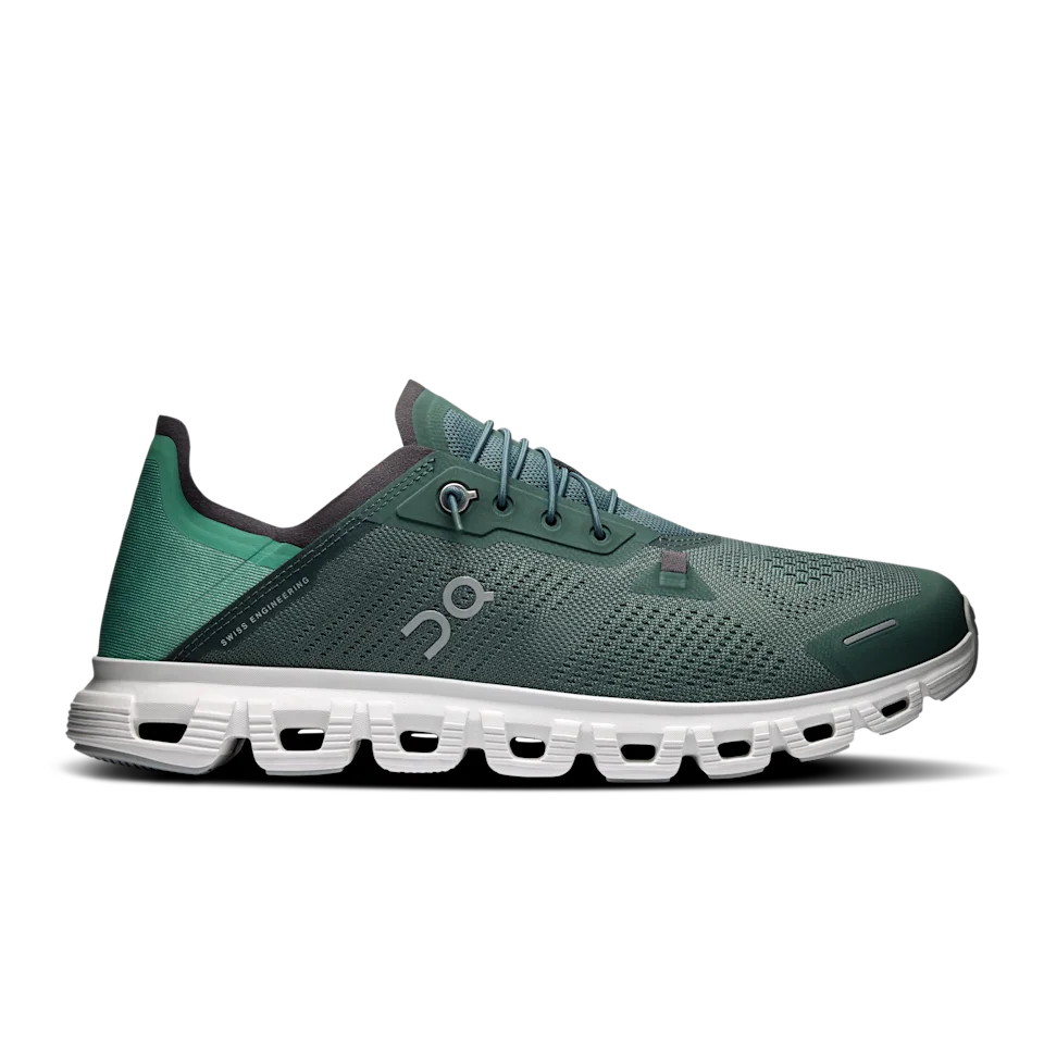 On Cloud 6 Coast Olive & White Masculino