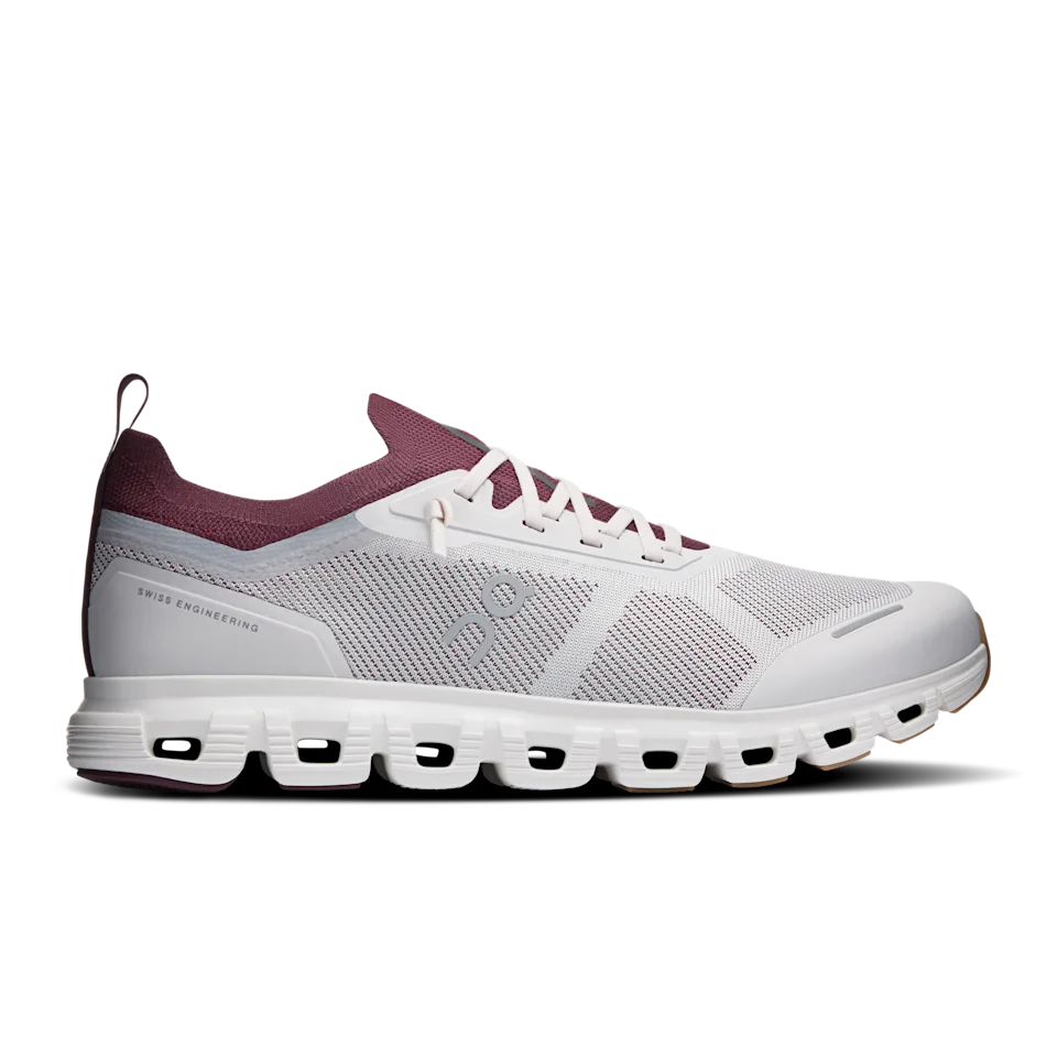 On Cloud 6 Versa Silver & Maroon Masculino