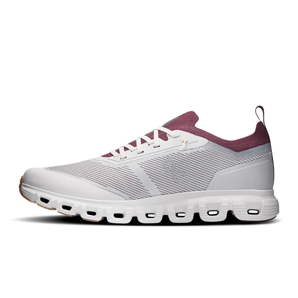 On Cloud 6 Versa Silver & Maroon Masculino