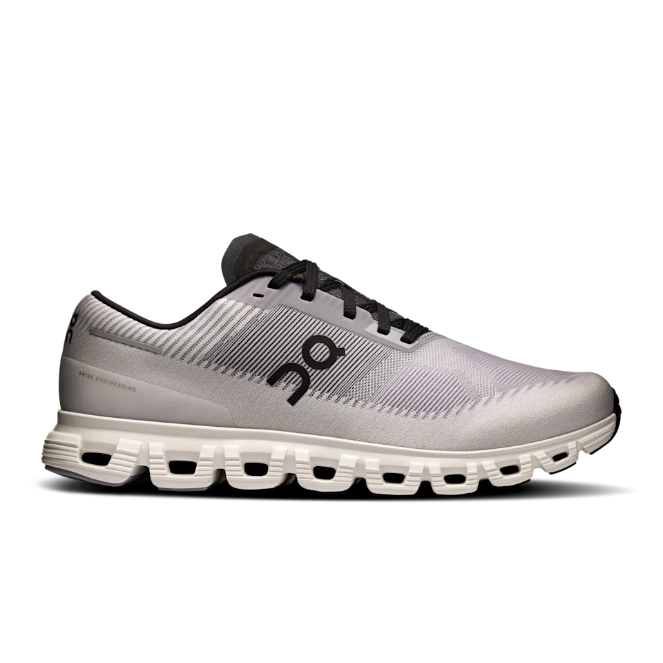 On Cloud 6 Push Lilac & Black Masculino – Uso diário, superespuma Helion™, respirável
