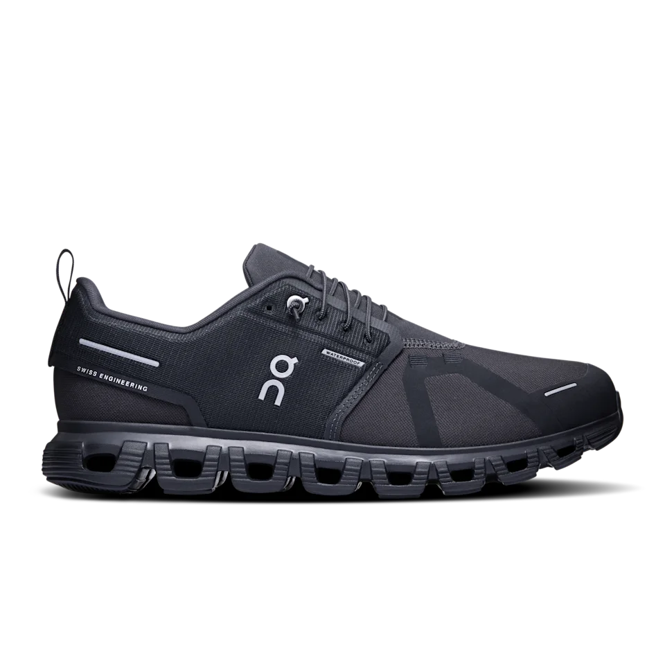 On Cloud 6 Waterproof Black & Black Masculino