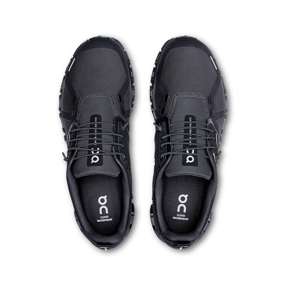 On Cloud 6 Waterproof Black & Black Masculino