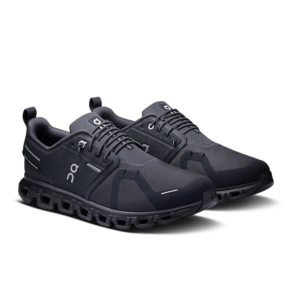 On Cloud 6 Waterproof Black & Black Masculino