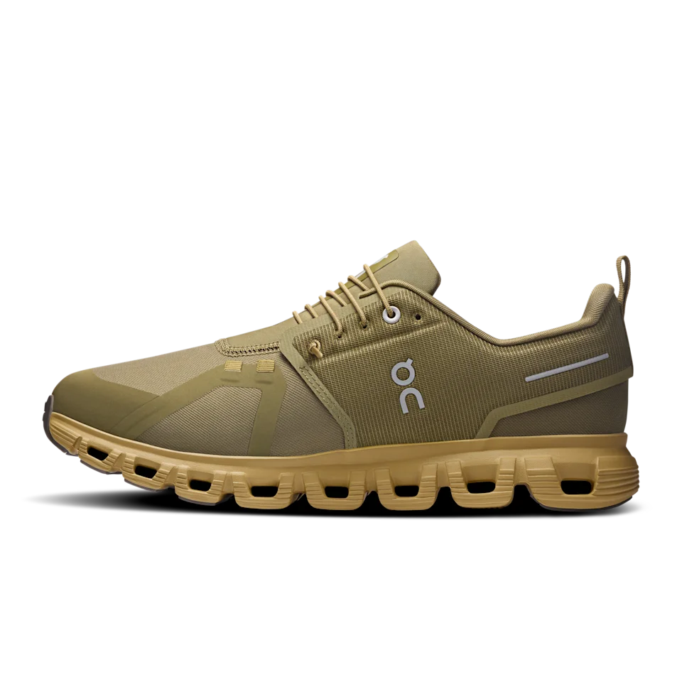 On Cloud 6 Waterproof Olive & Safari Masculino