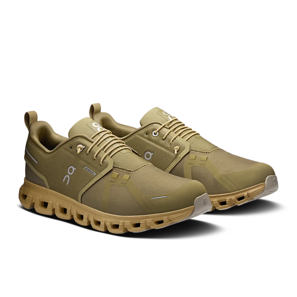 On Cloud 6 Waterproof Olive & Safari Masculino