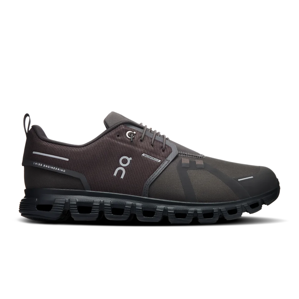 On Cloud 6 Waterproof Espresso & Black Masculino – Uso diário