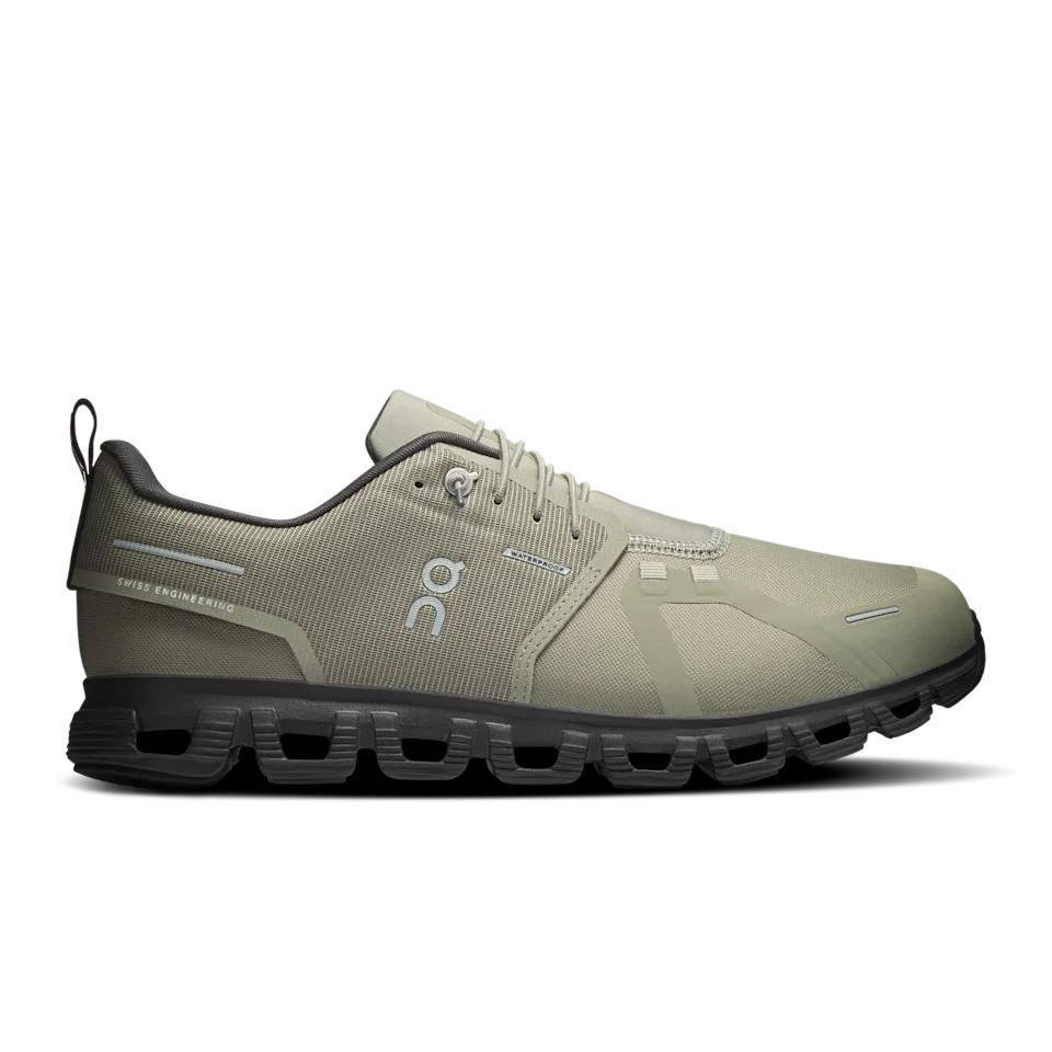 On Cloud 6 Waterproof Olive & Espresso Masculino