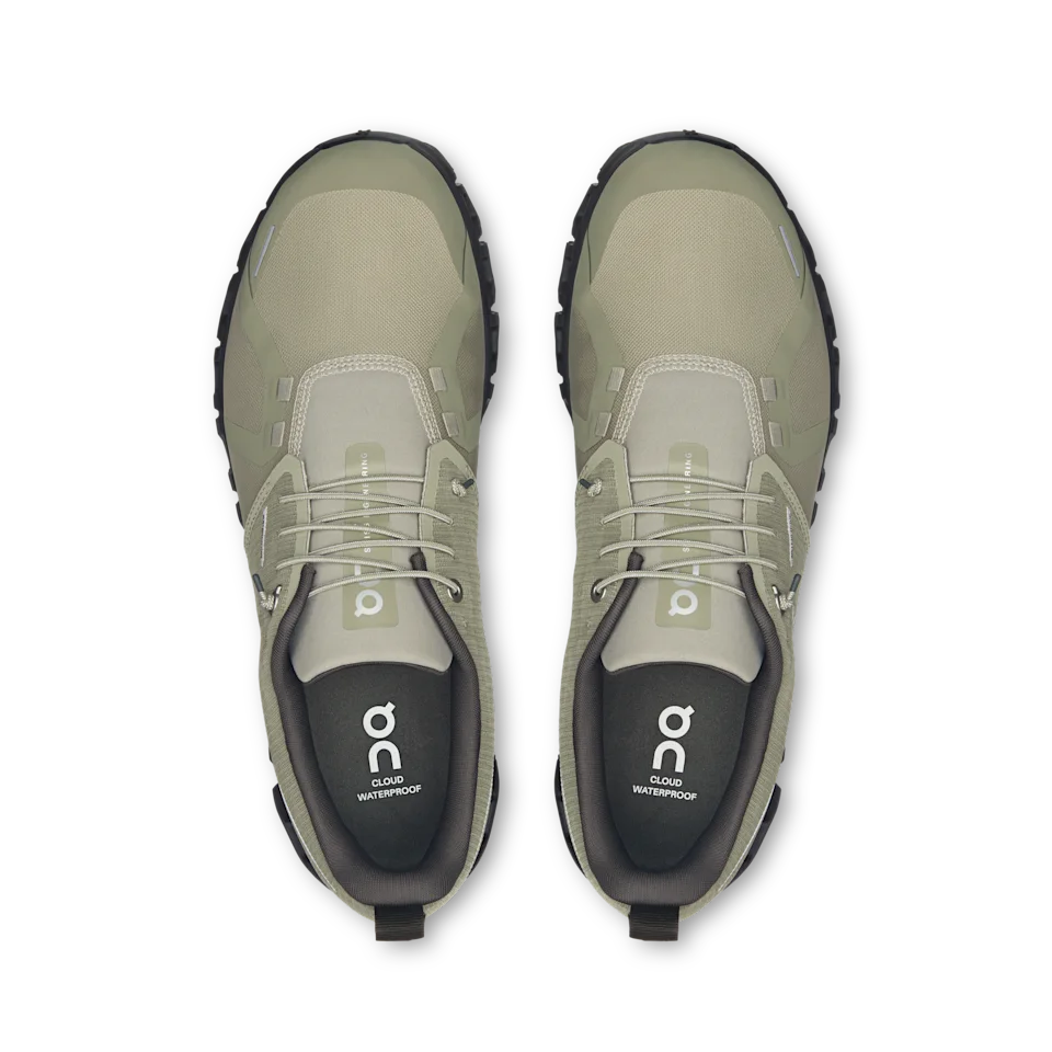 On Cloud 6 Waterproof Olive & Espresso Masculino