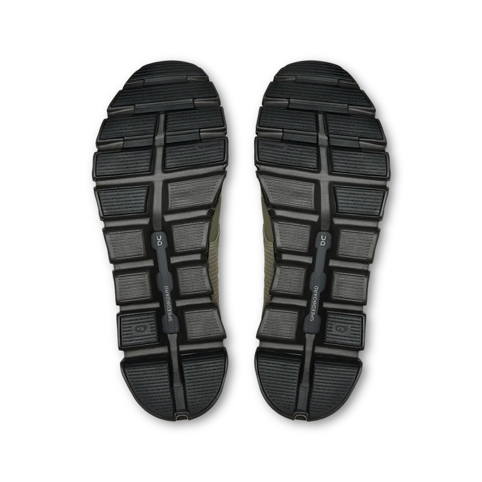 On Cloud 6 Waterproof Olive & Espresso Masculino