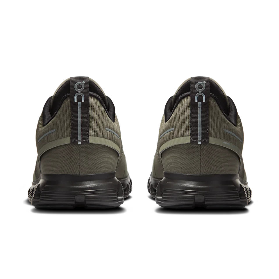 On Cloud 6 Waterproof Olive & Espresso Masculino