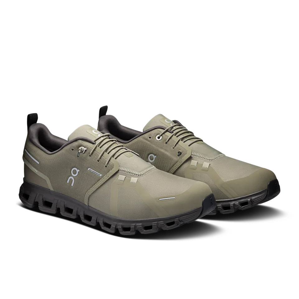 On Cloud 6 Waterproof Olive & Espresso Masculino