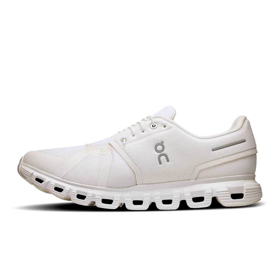 On Cloud 6 White & White Masculino