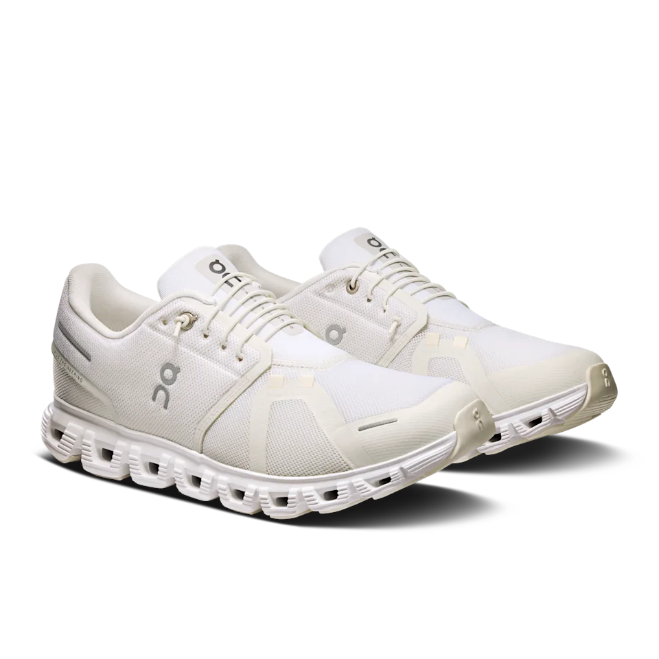 On Cloud 6 White & White Masculino