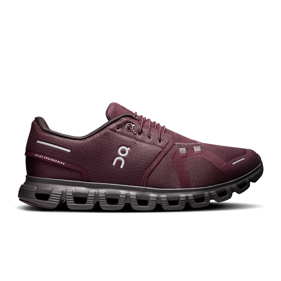 On Cloud 6 Mulberry & Pebble Masculino