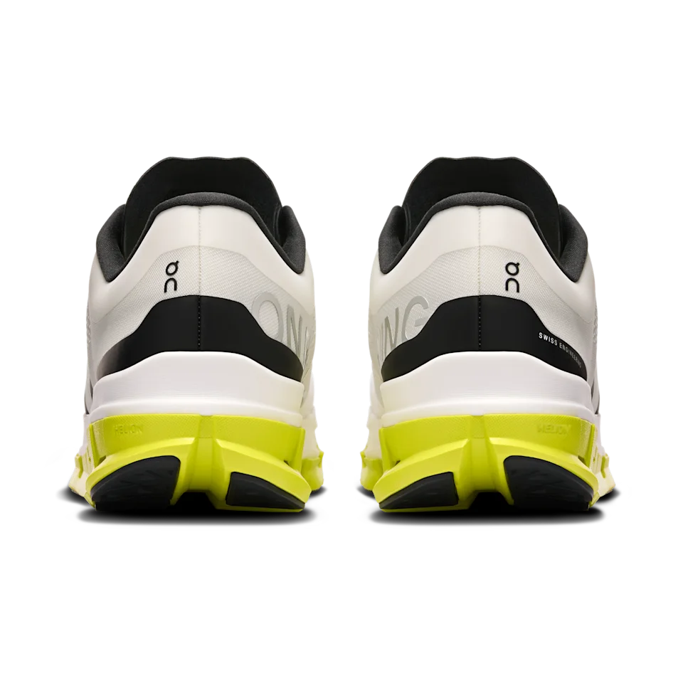 On Cloudflow 5 White & Lime Masculino