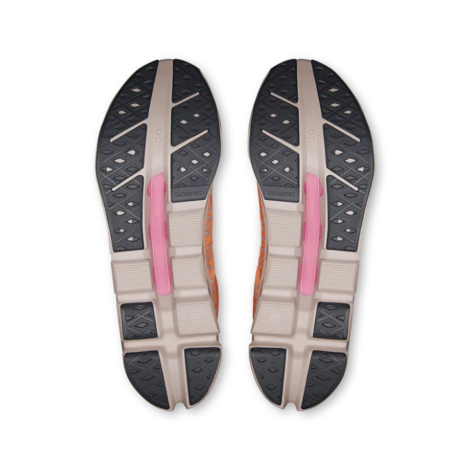 On Cloudflow 5 Tangerine & Silver Masculino