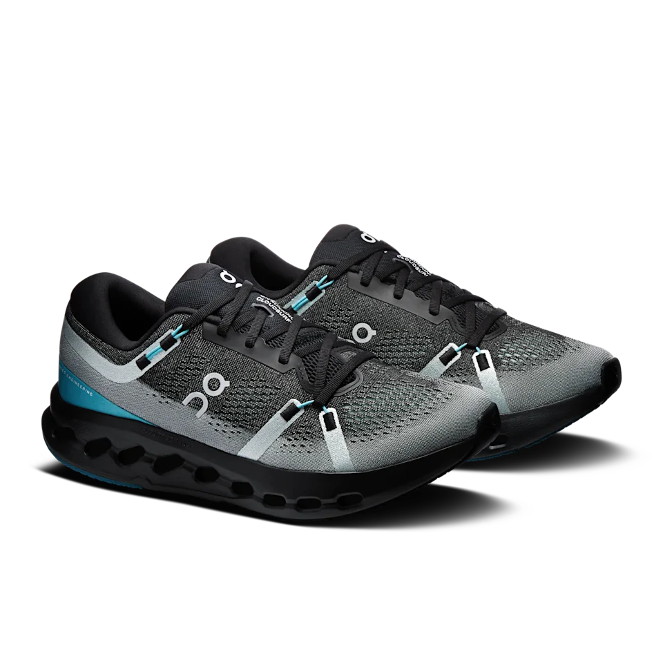 On Cloudsurfer 2 Black & Flurry Masculino