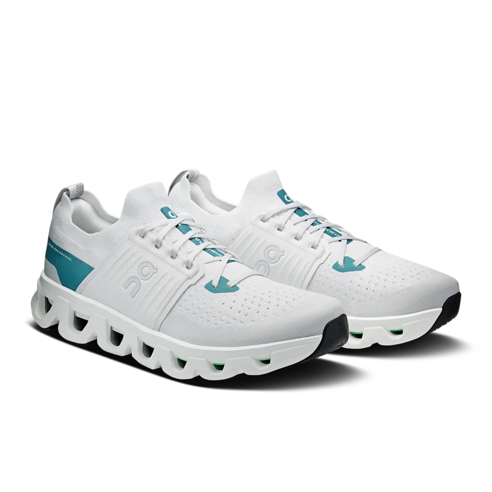 On Cloudswift 4 Frost & White Masculino