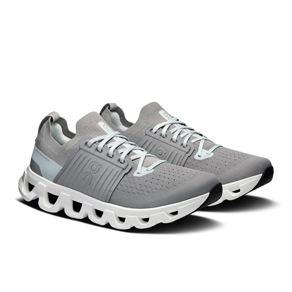 On Cloudswift 4 Alloy & Glacier Masculino