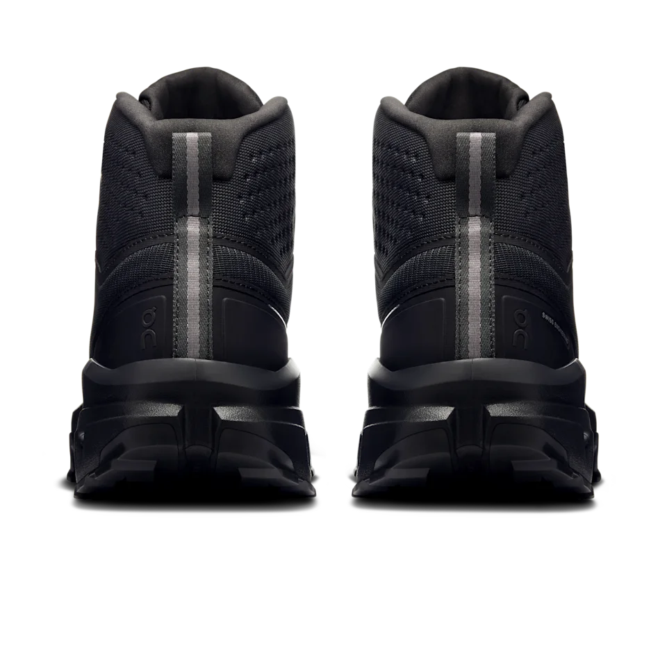 On Cloudrock Mid Waterproof Black & Black Masculino