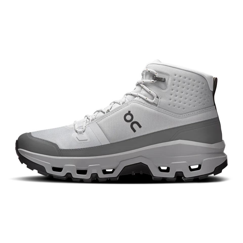 On Cloudrock Mid Waterproof Glacier & Alloy Masculino