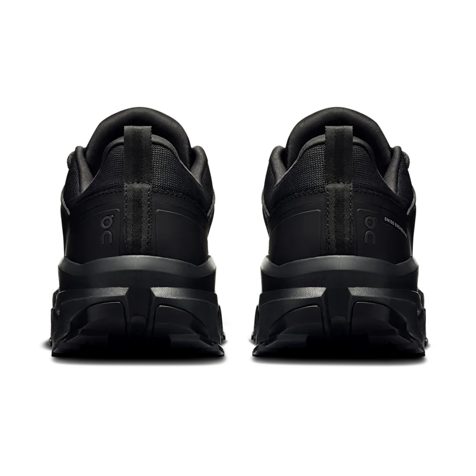 On Cloudrock Low Waterproof Black & Black Masculino