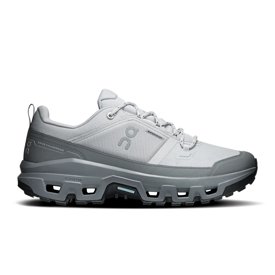 On Cloudrock Low Waterproof Glacier & Rock Masculino