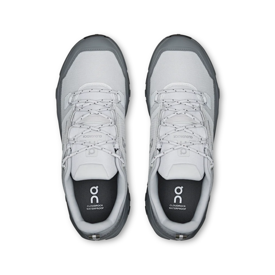 On Cloudrock Low Waterproof Glacier & Rock Masculino
