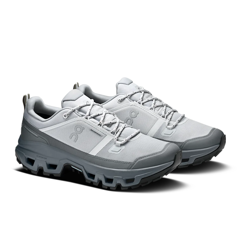 On Cloudrock Low Waterproof Glacier & Rock Masculino