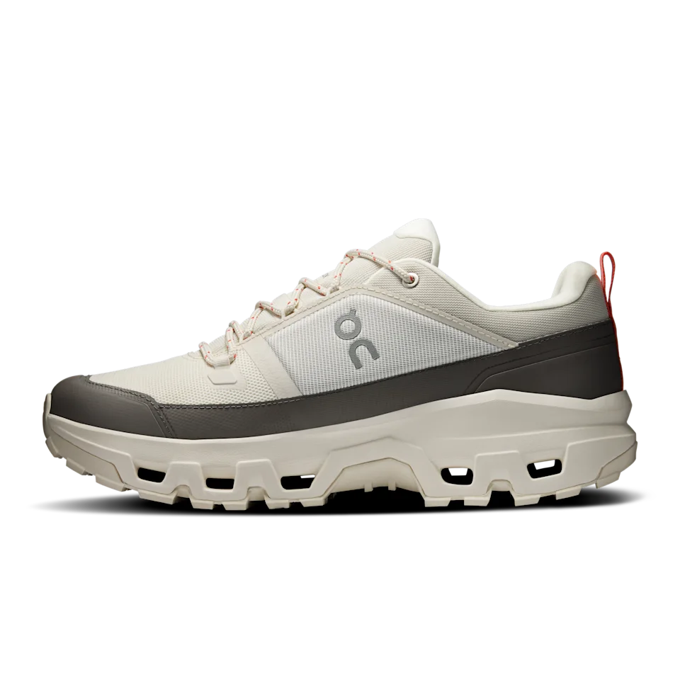 On Cloudrock Low Waterproof Ivory & Ivory Masculino