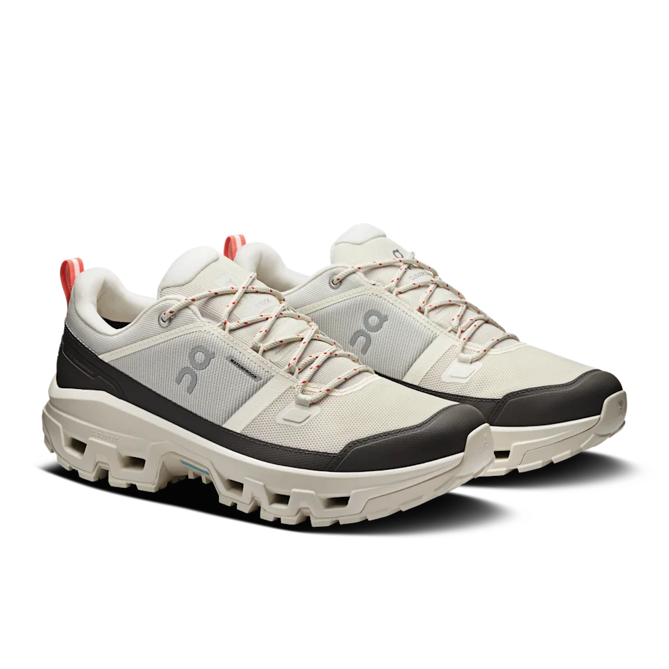 On Cloudrock Low Waterproof Ivory & Ivory Masculino