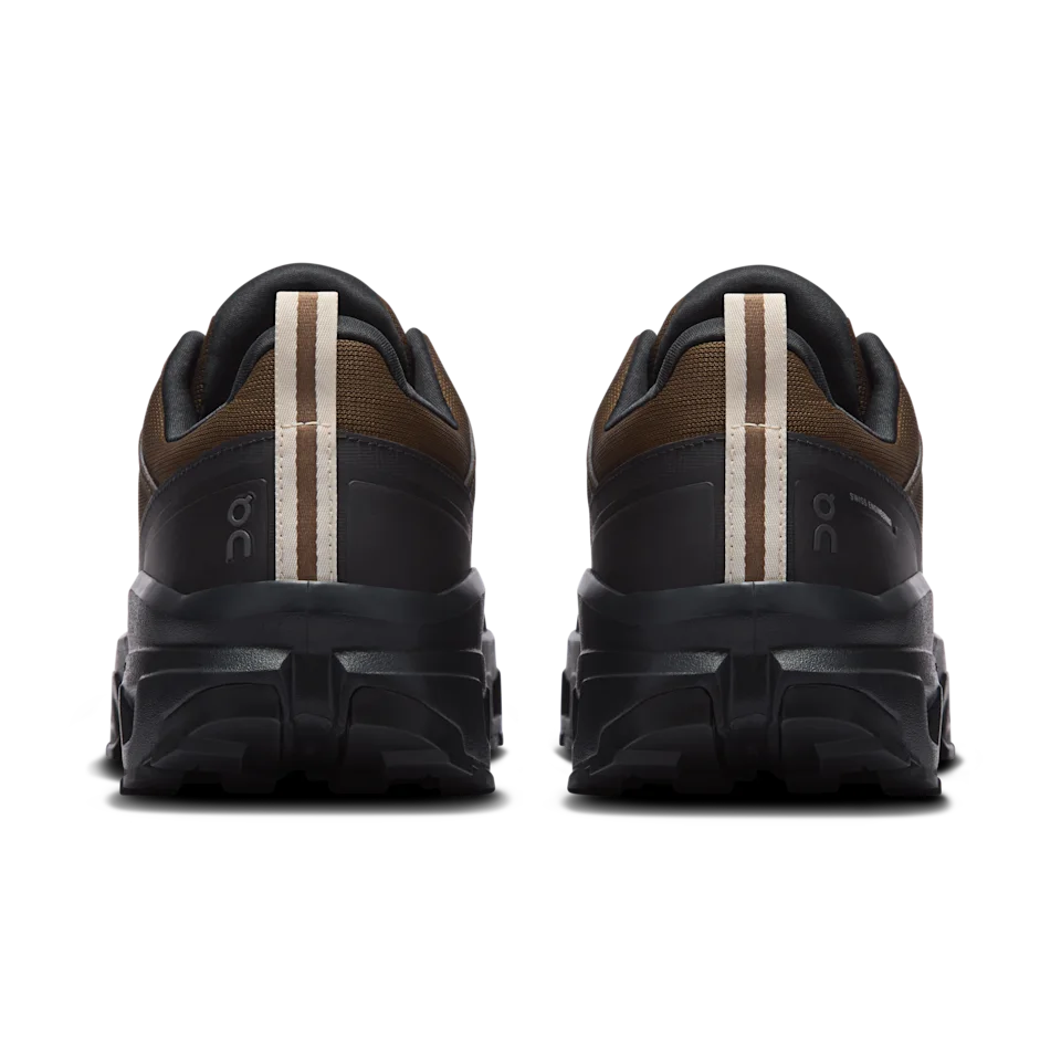 On Cloudrock Low Waterproof Earth & Black Masculino