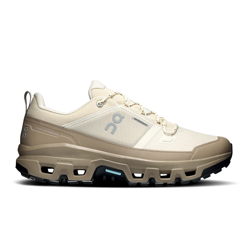 On Cloudrock Low Waterproof Grain & Soba Masculino