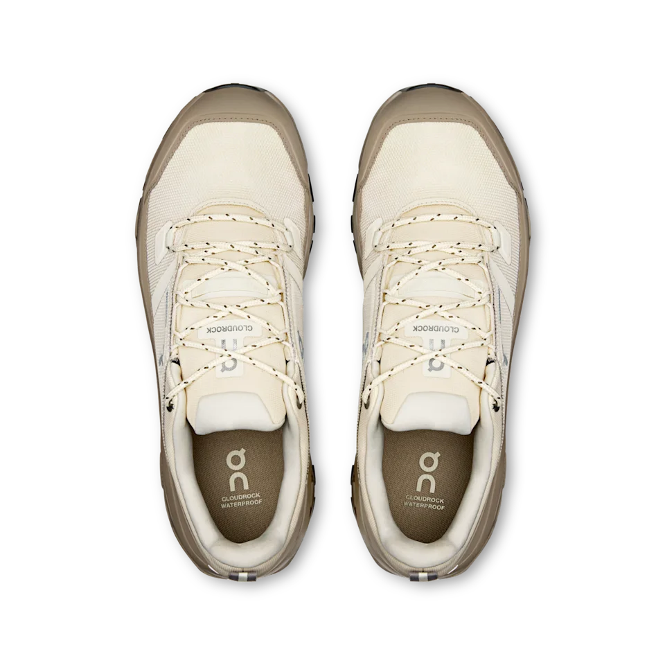 On Cloudrock Low Waterproof Grain & Soba Masculino
