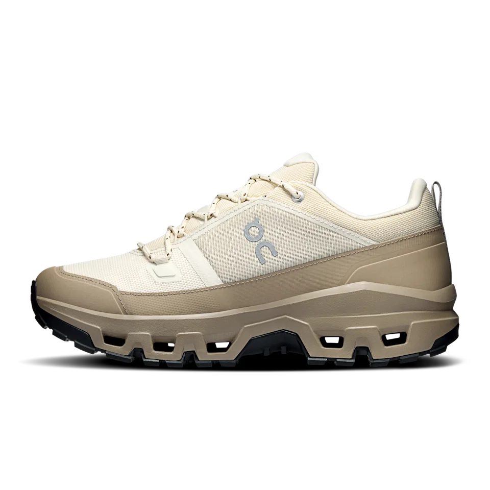 On Cloudrock Low Waterproof Grain & Soba Masculino