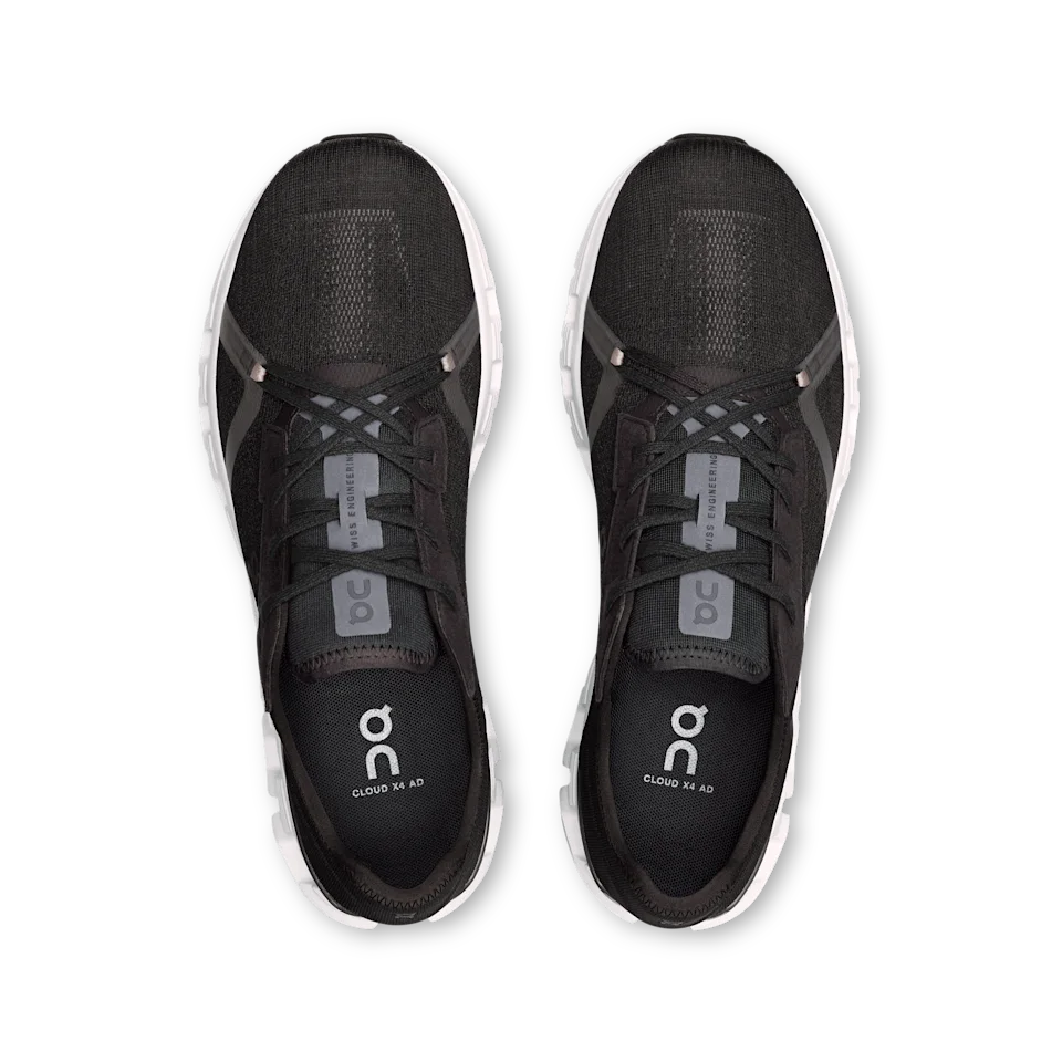 On Cloud X 4 AD Black & Asphalt Masculino