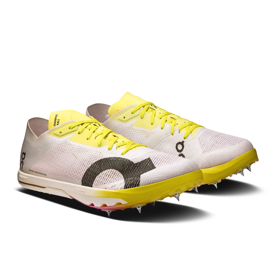 On Cloudspike Citius 2 White & Raspberry Masculino