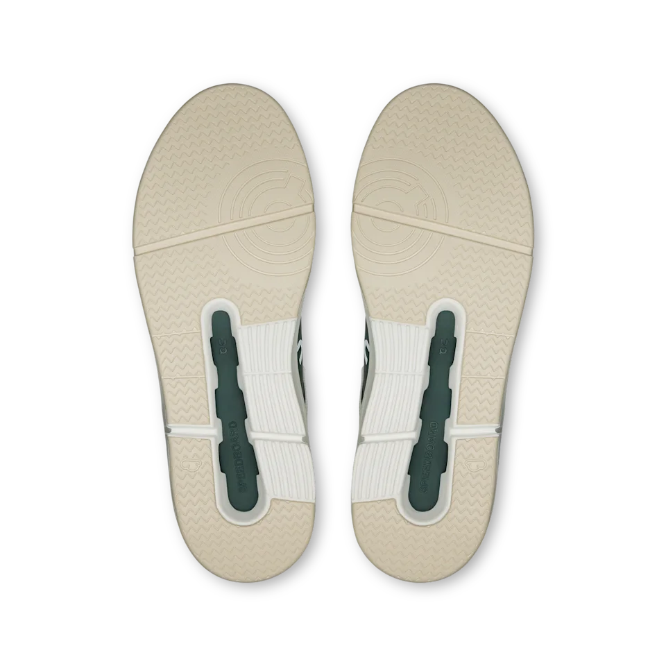 On THE ROGER Clubhouse Ivory & Olive Masculino