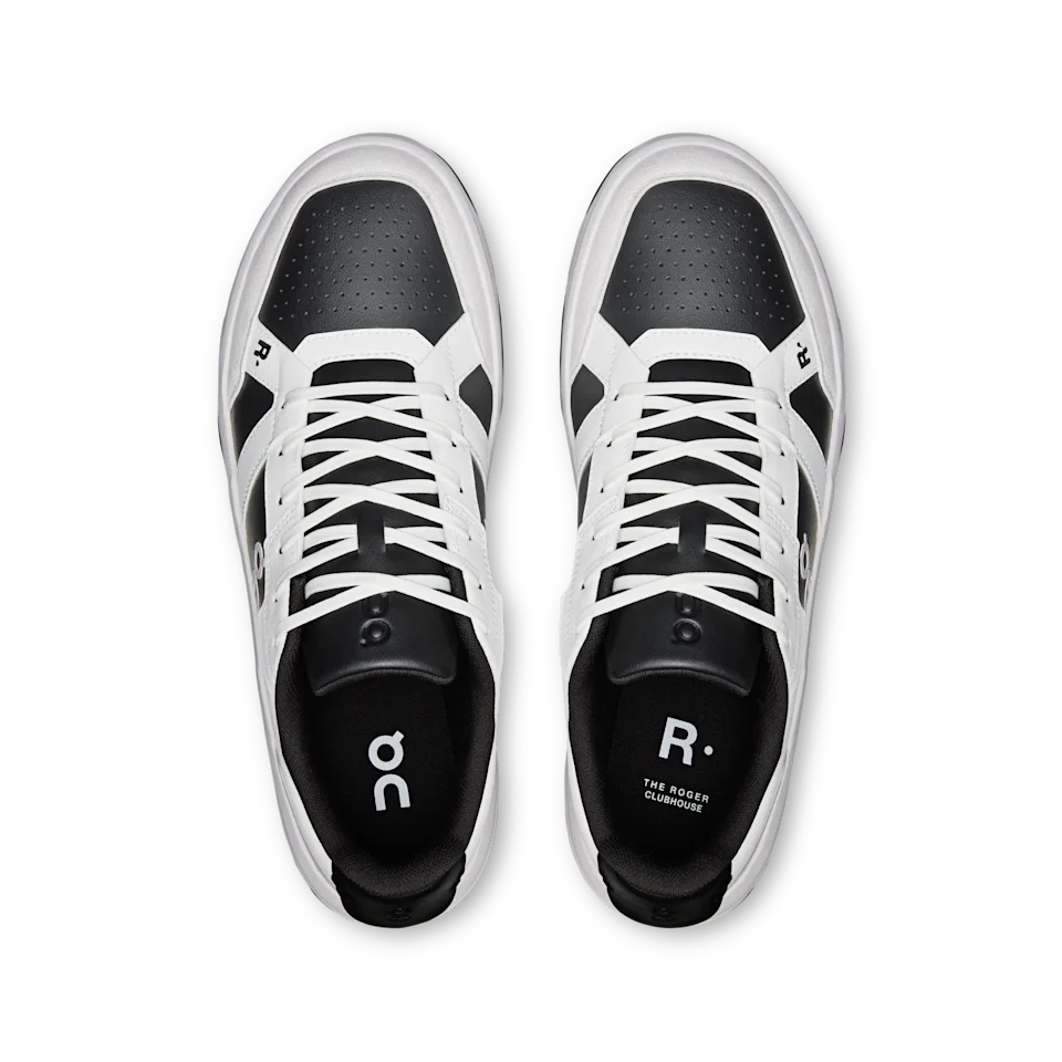 On THE ROGER Clubhouse White & Onyx Masculino