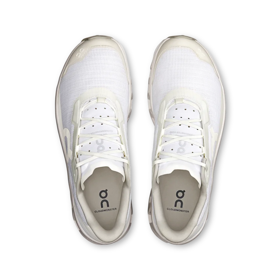 On Cloudmonster Void White & White Masculino