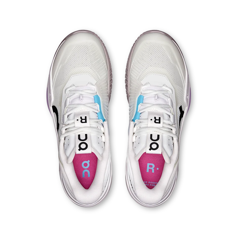 On THE ROGER Pro Fire White & Pink Masculino
